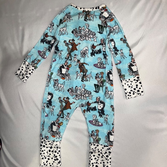 Disney 101 Dalmatian Bamboo Zippe 3-6months - Picture 2 of 2